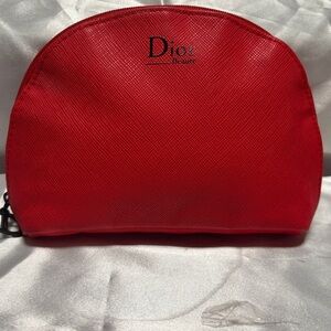Dior Rouge Textured Pouch